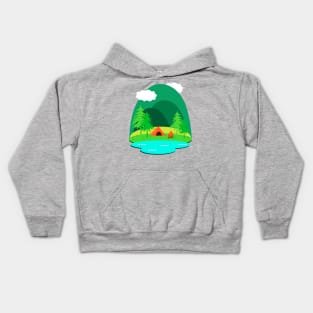 Camping Adventure Kids Hoodie